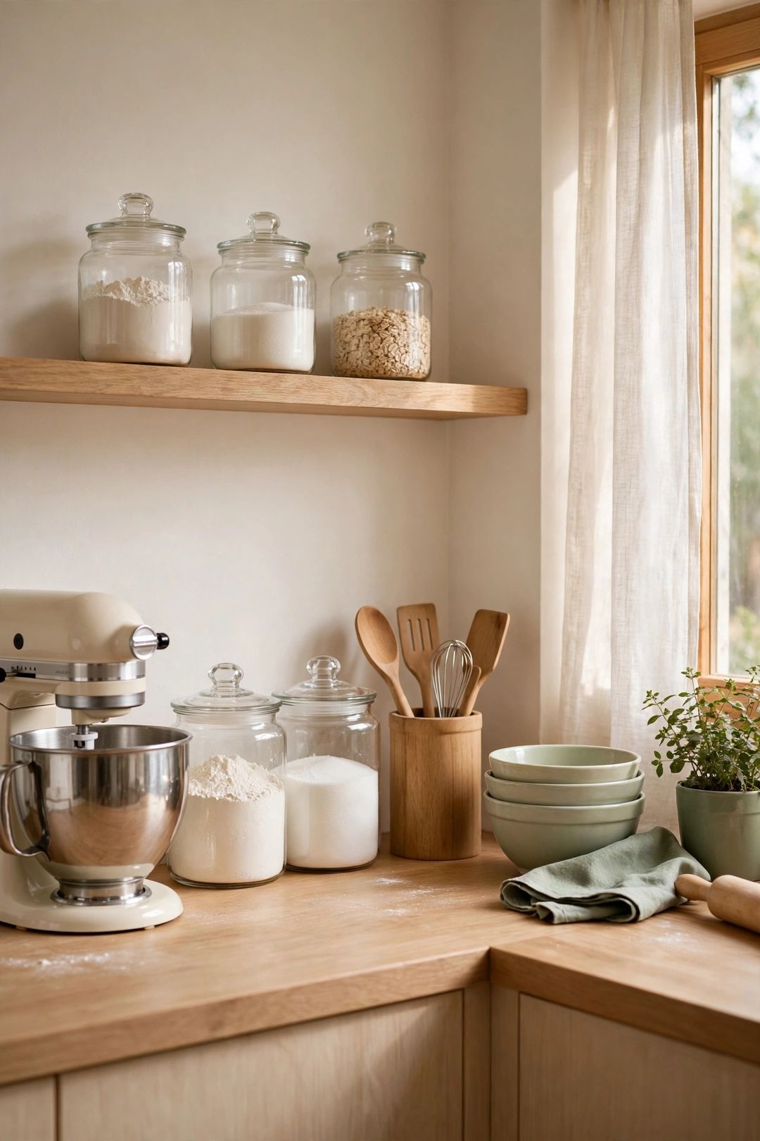 11 Baking Station Ideas That Corral Flour, Mixers & Cookie Cutters