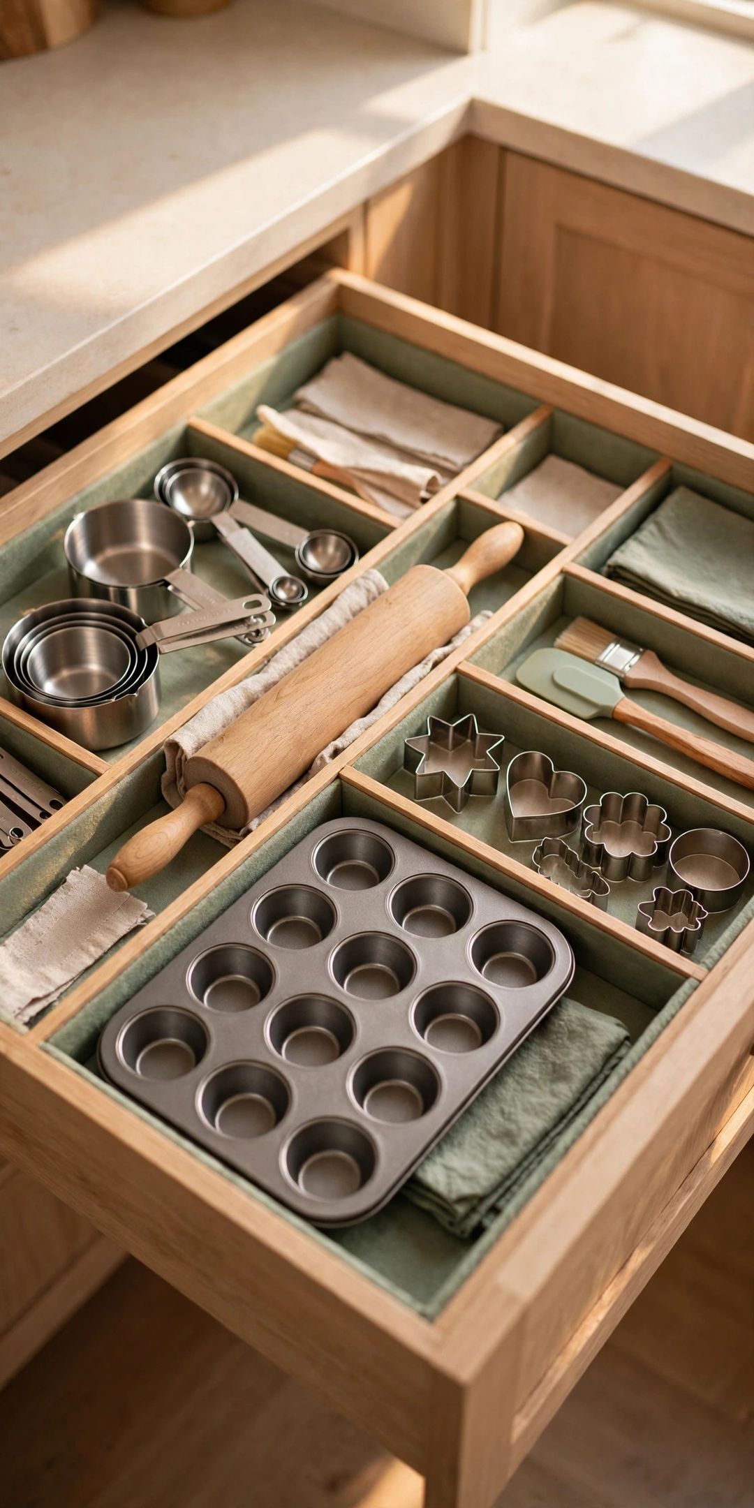 Baking Supplies in a Small Kitchen: 13 Storage Ideas That Fit