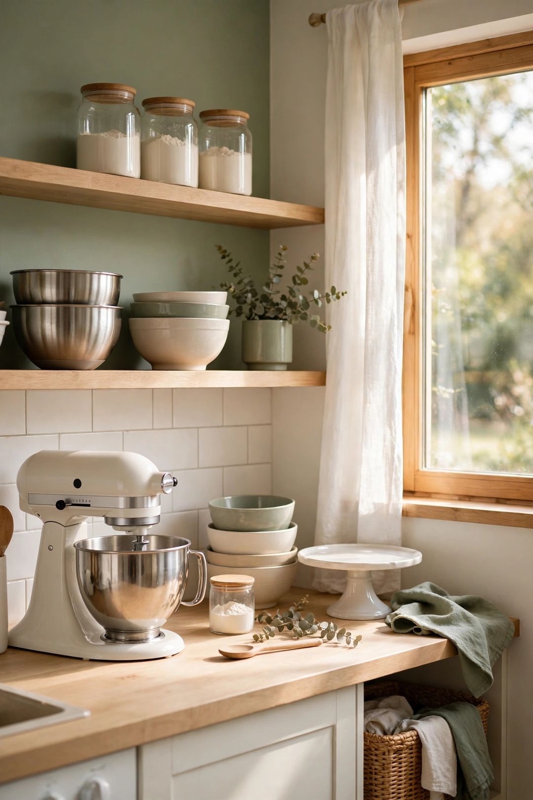 Baking Supplies in a Small Kitchen: 13 Storage Ideas That Fit