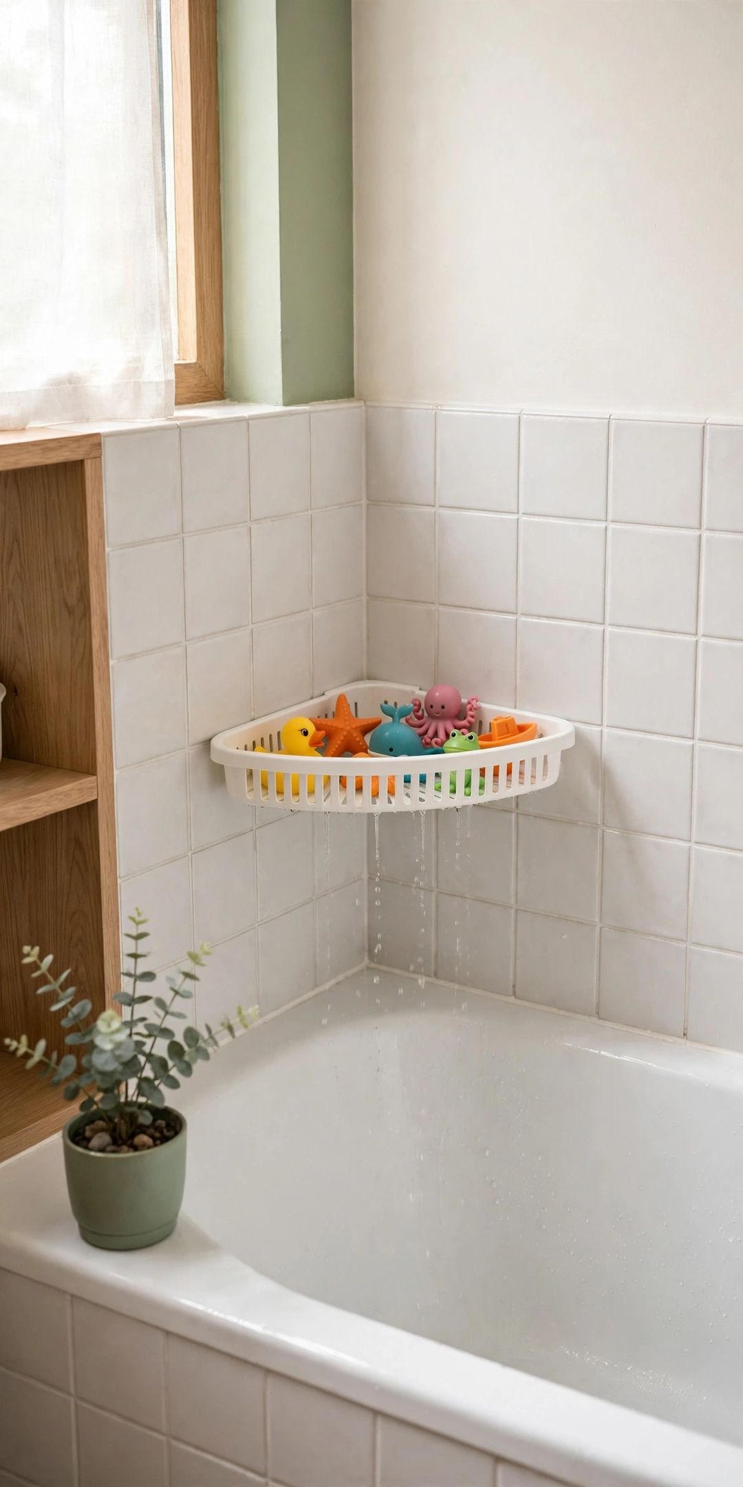 10 Bath Toy Storage Ideas That Drain, Dry & Disappear