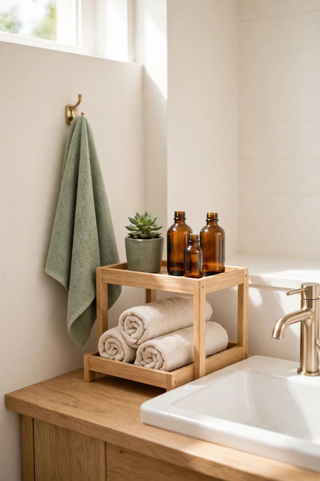 13 Bathroom Counter Organization Ideas That Leave Room to Get Ready