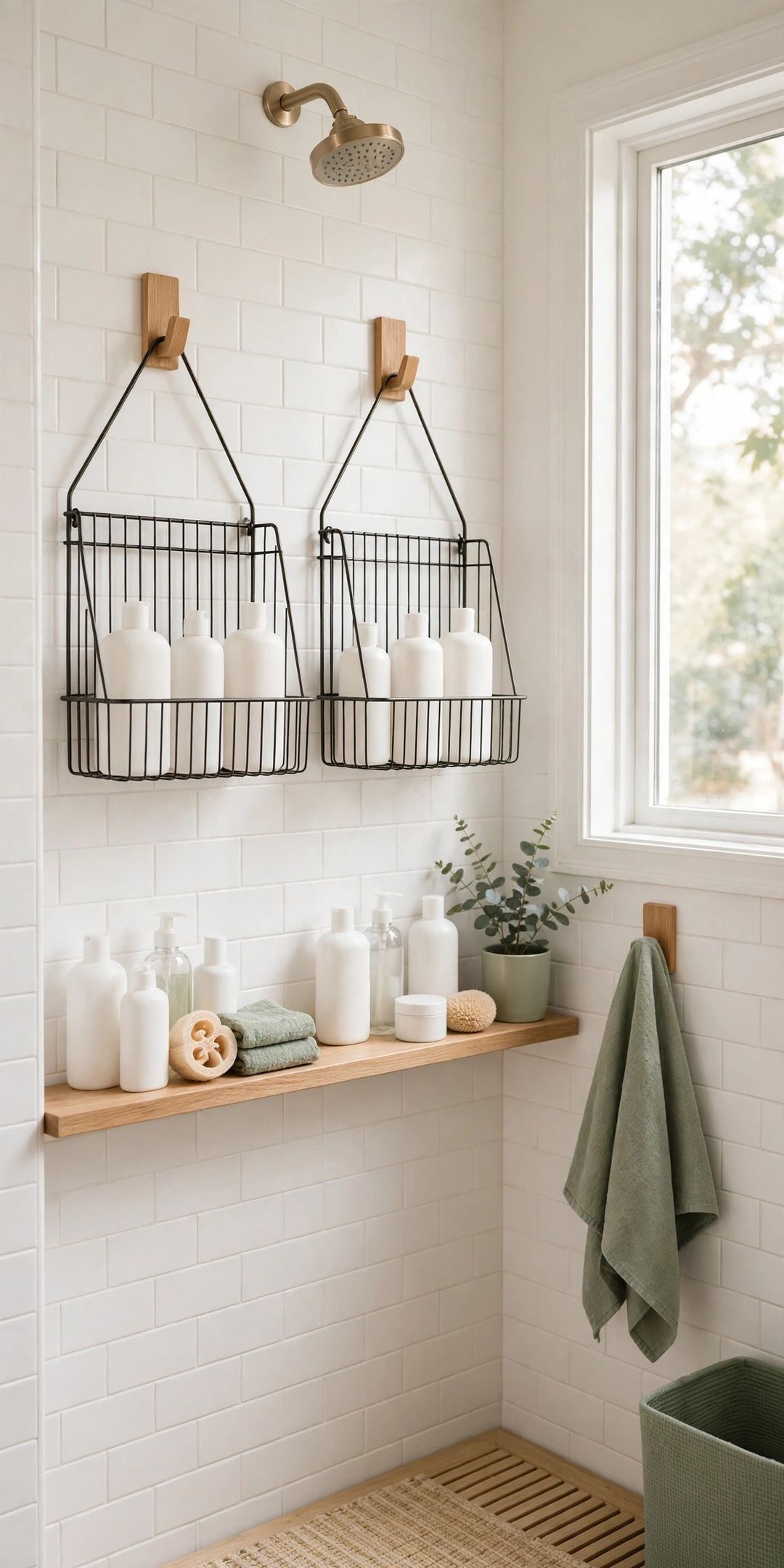Two People, One Small Bathroom: 10 His-and-Hers Storage Rules