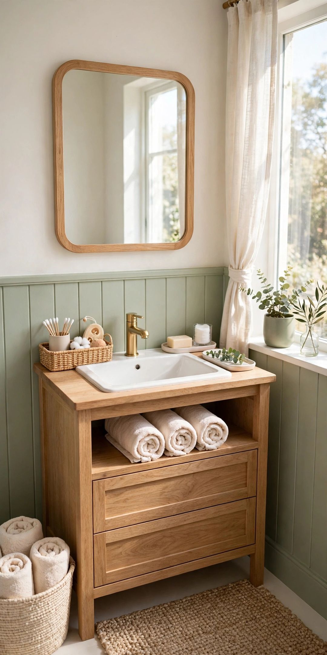Two People, One Small Bathroom: 10 His-and-Hers Storage Rules