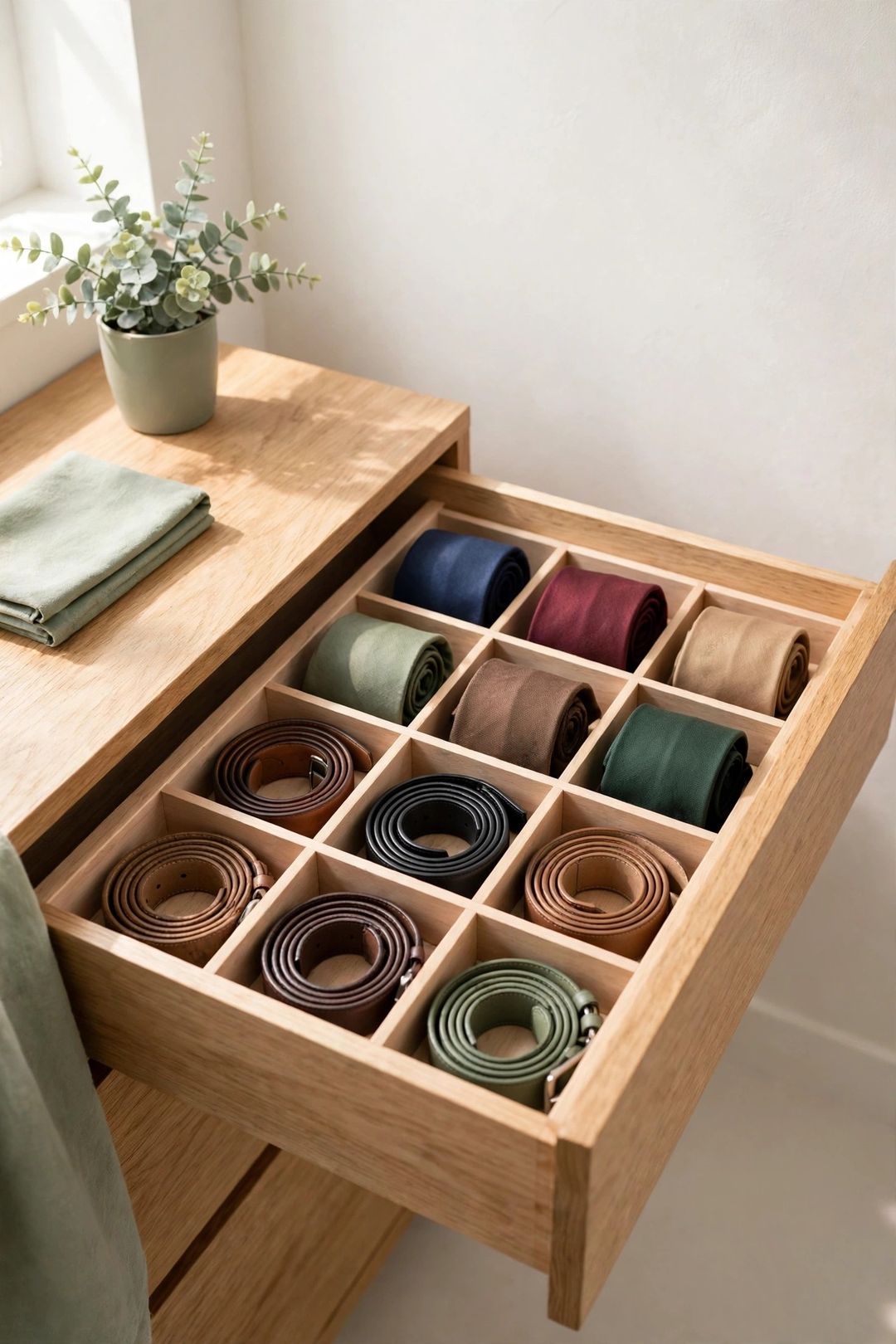 13 Belt, Tie & Scarf Storage Ideas That Stop the Tangle