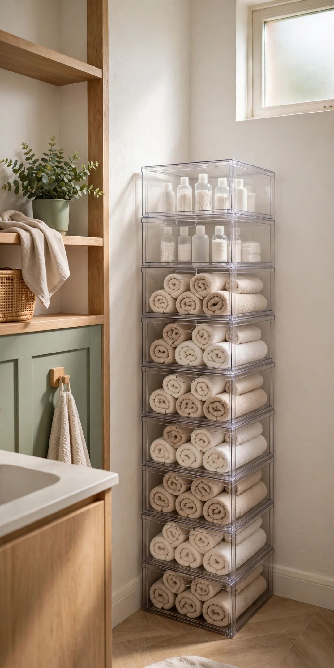9 Best Clear Stackable Drawers for Closets, Desks & Bathrooms