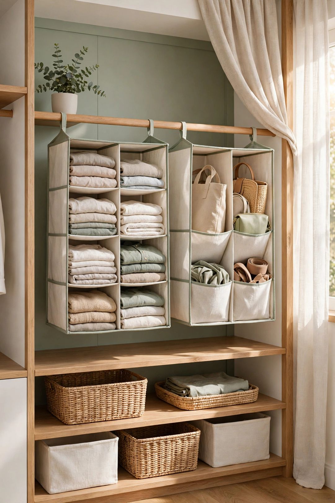 9 Best Hanging Closet Organizers (5 & 6-Shelf, Tested by Fit)