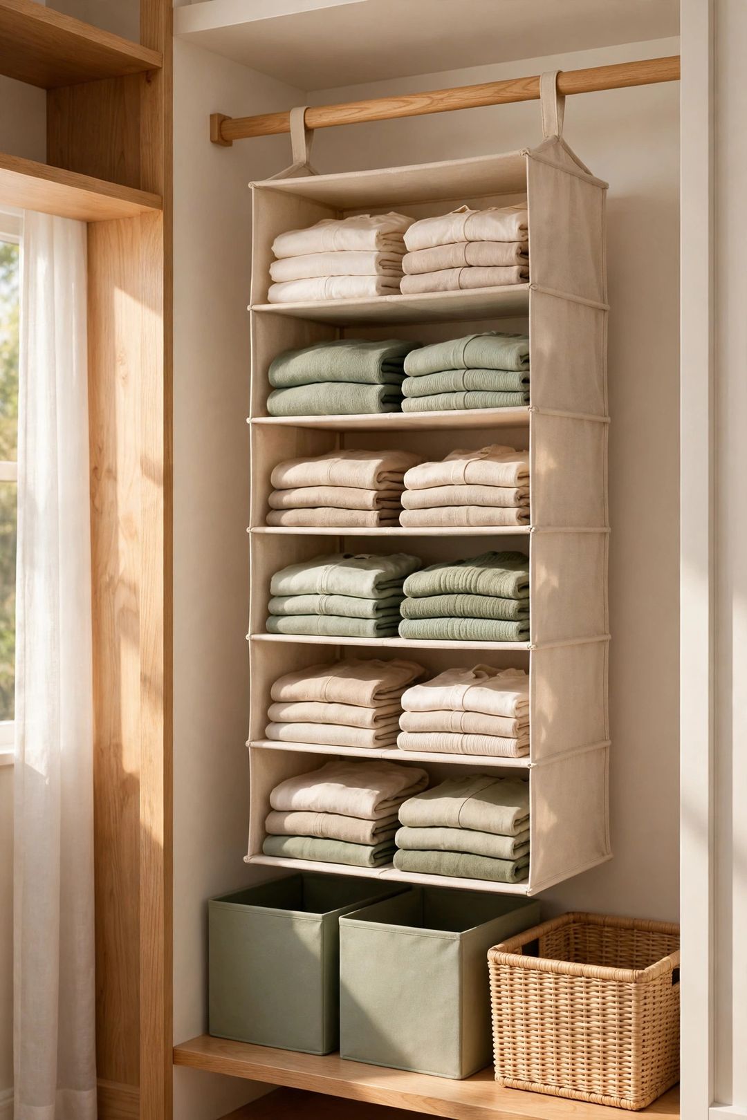 9 Best Hanging Closet Organizers (5 & 6-Shelf, Tested by Fit)