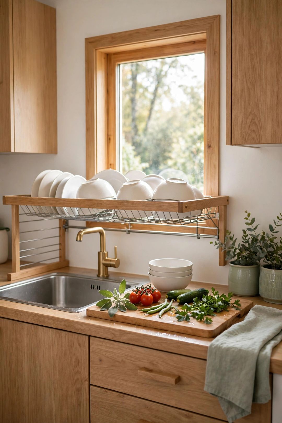8 Over-the-Sink Racks That Give a Tiny Kitchen Its Counter Back