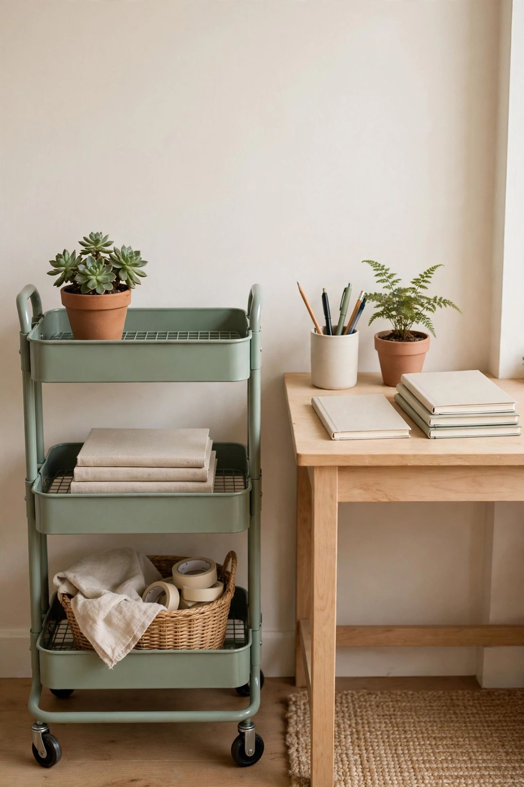 Best Rolling Carts for Small Kitchens, Bathrooms & Offices