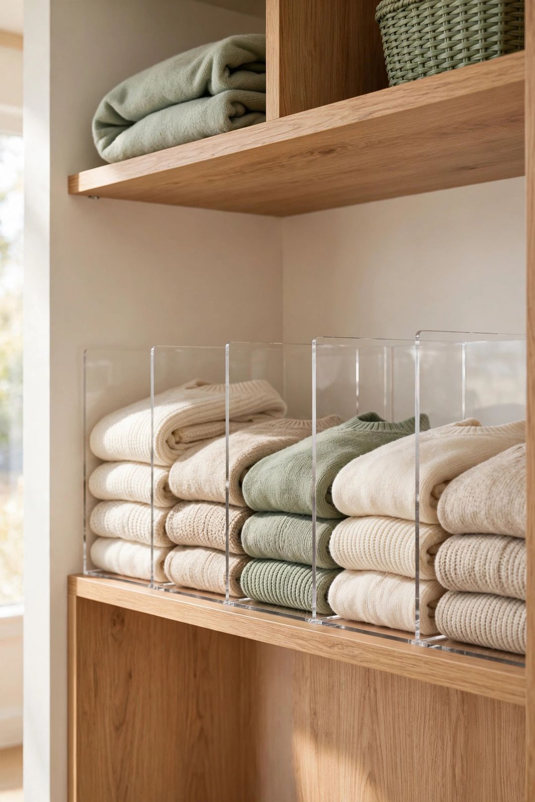 8 Best Closet Shelf Dividers (Acrylic, Wire & No-Tool)