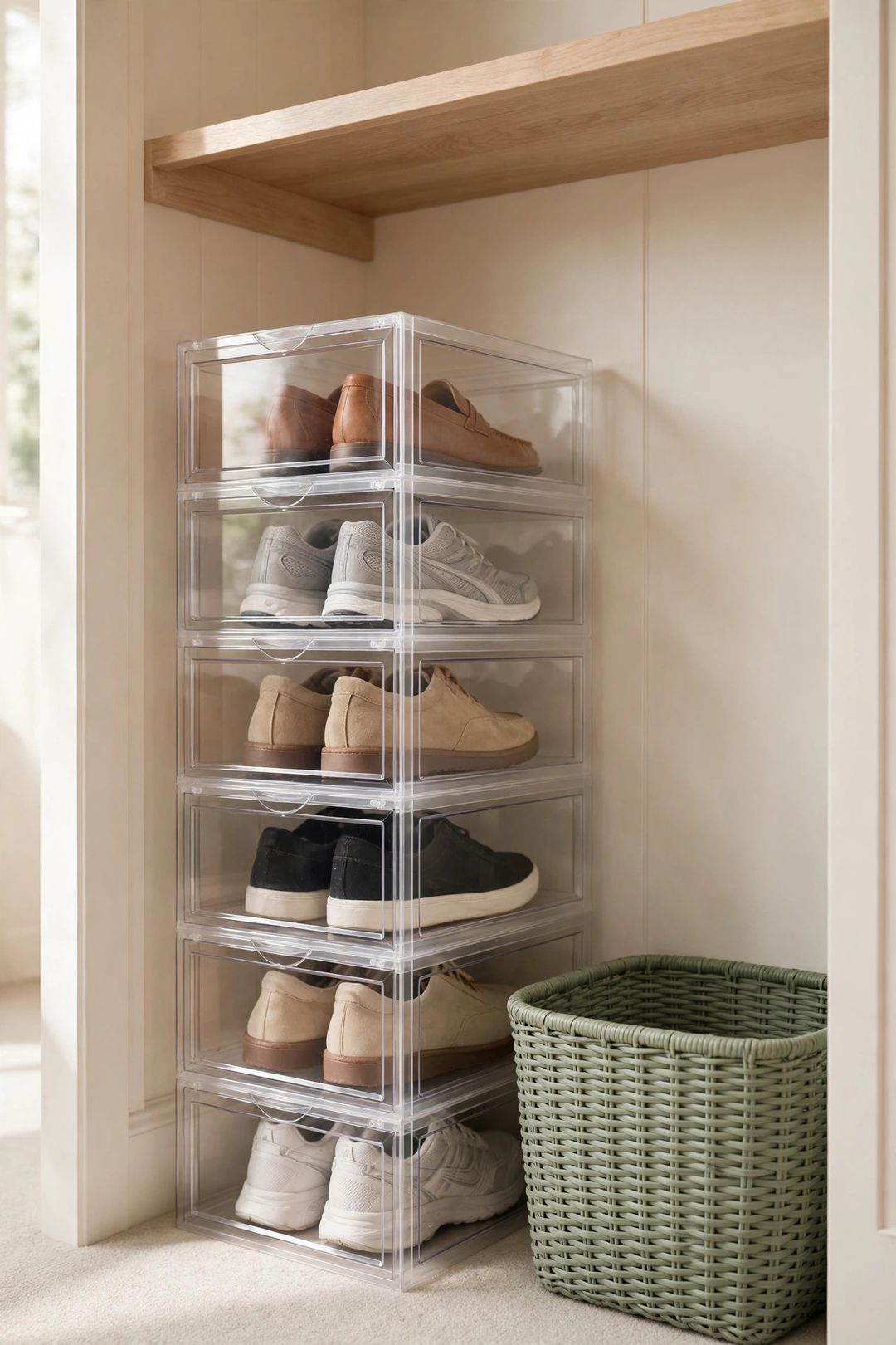 Best Shoe Storage for Small Entryways and Closets