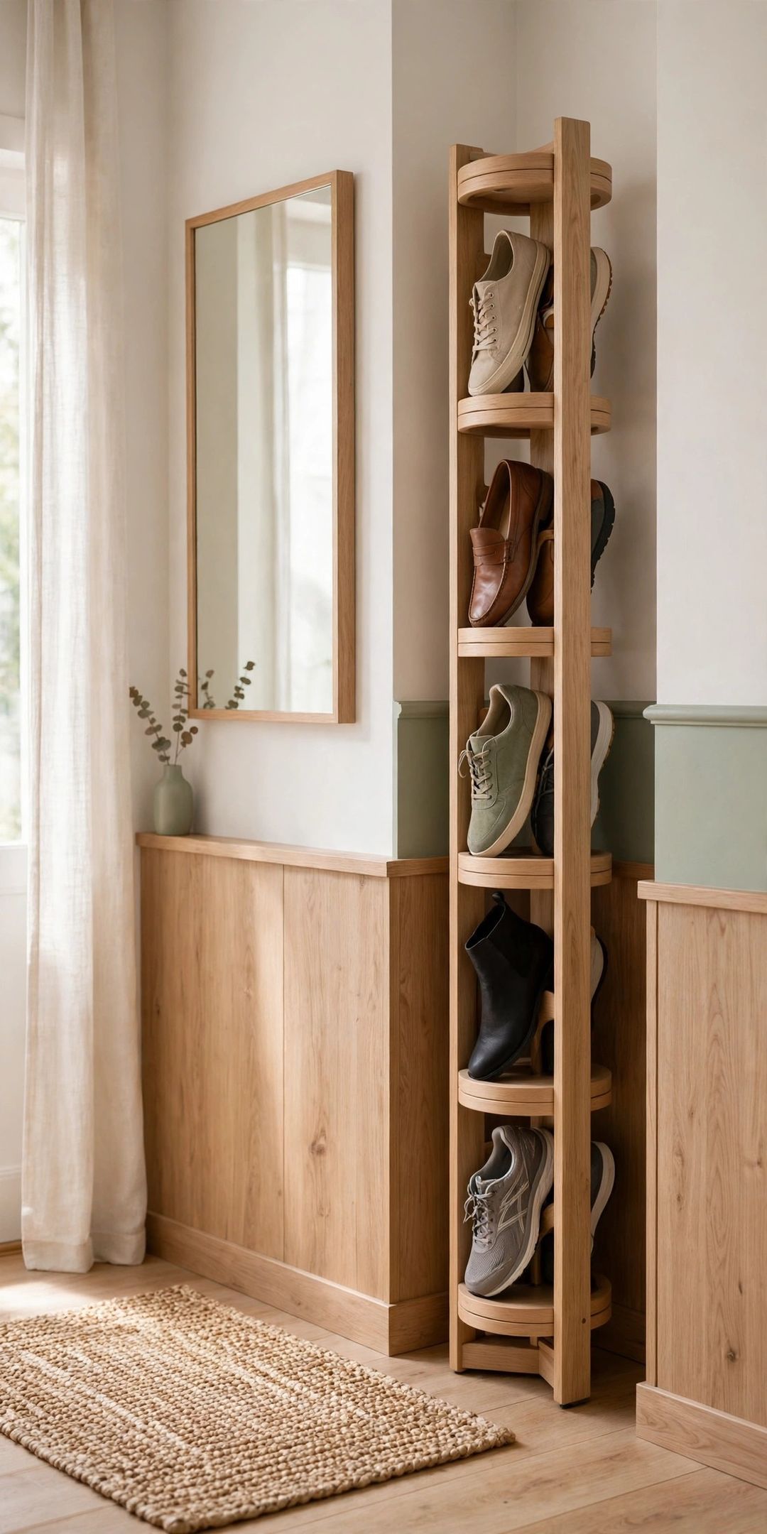8 Best Vertical Shoe Racks for Narrow Entryways