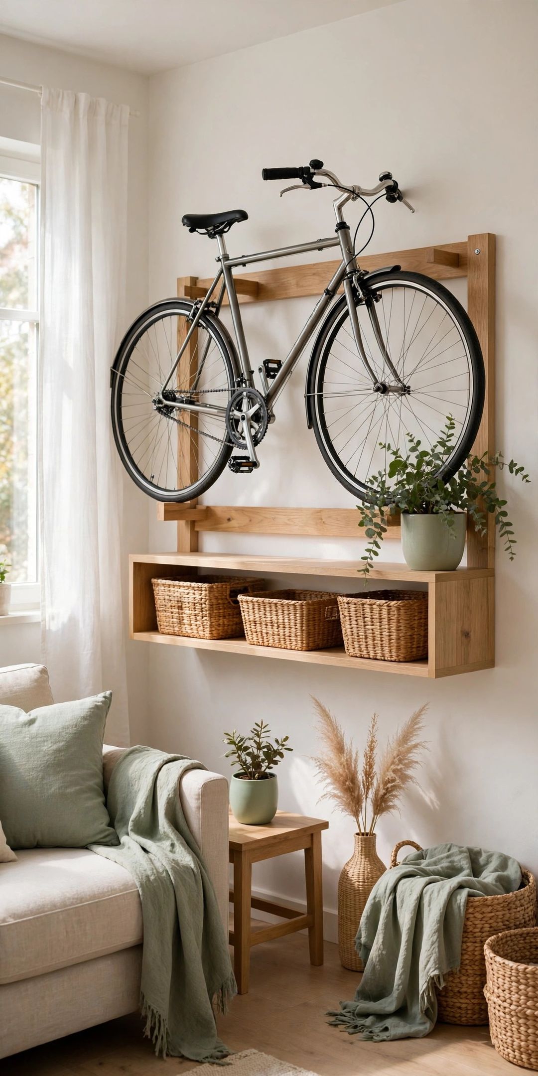 8 Bike Storage Ideas for Small Apartments (Walls, Ceilings, Corners)