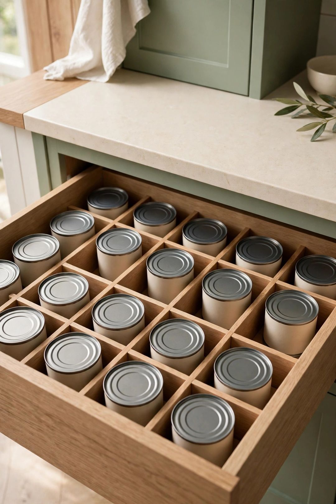 12 Can Storage Ideas for Kitchens With No Pantry