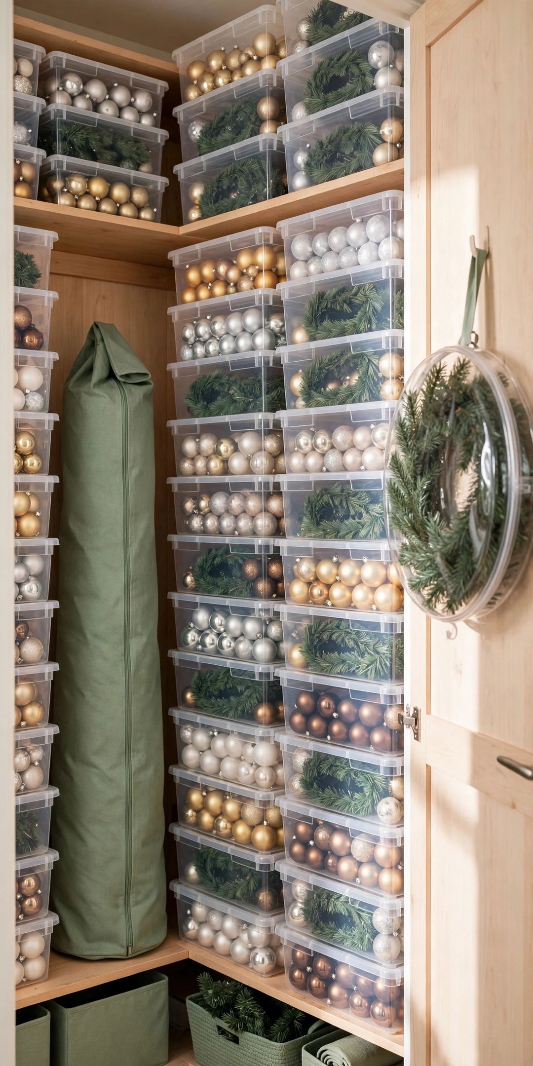 13 Storage Bins & Bags That Fit an Entire Christmas in One Closet