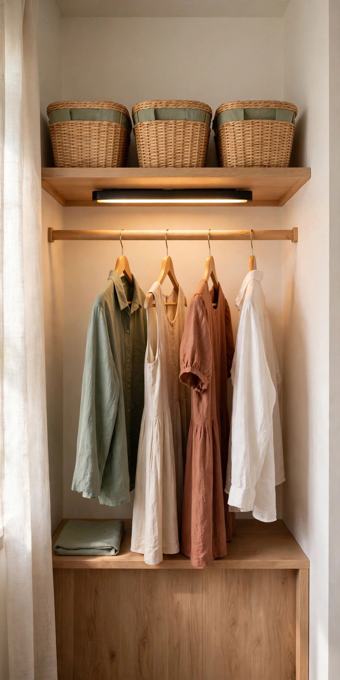 10 Closet Lighting Ideas for Dark Closets With No Outlet