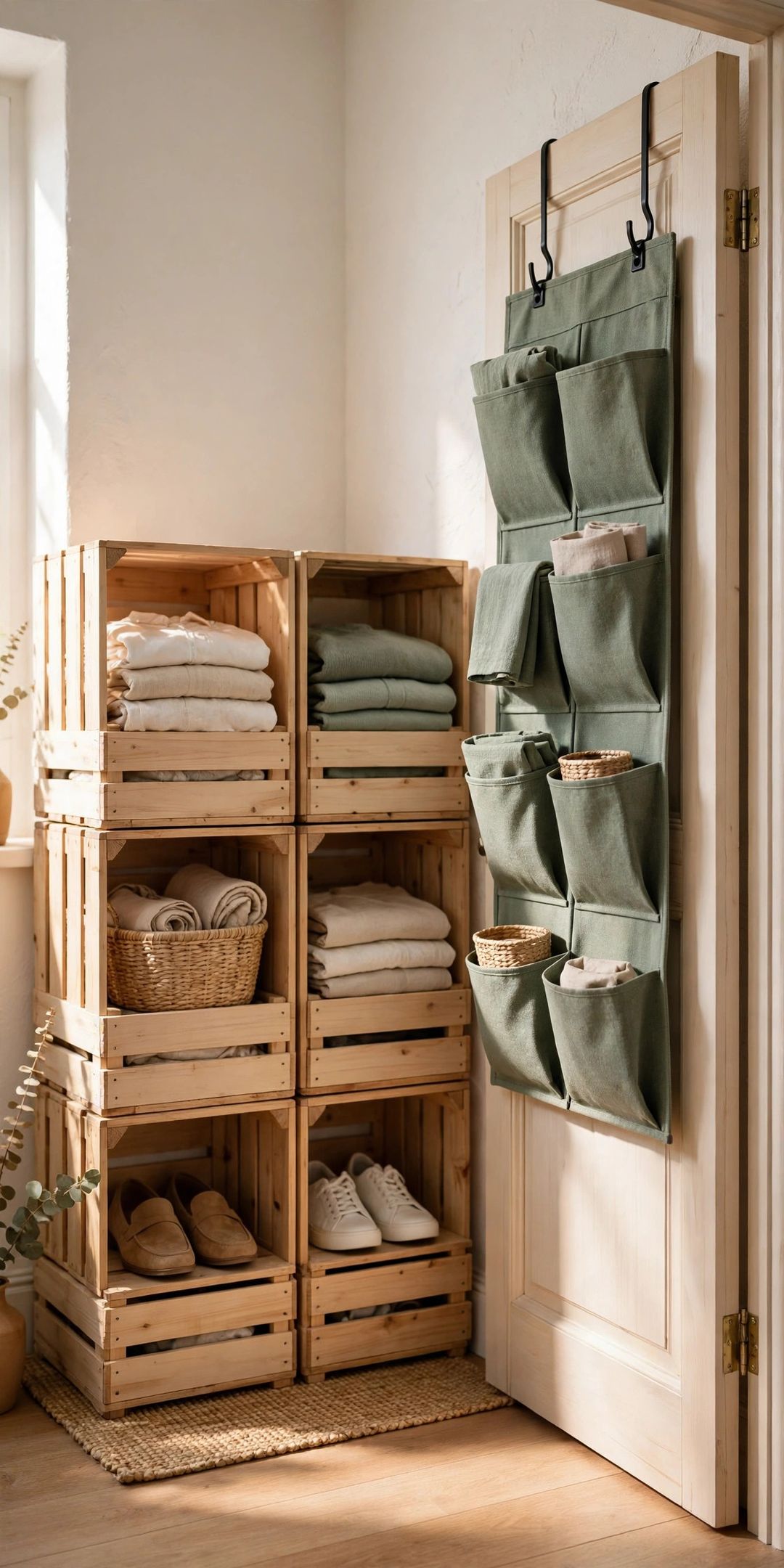 19 Closet Organization Ideas for Closets With No Shelves