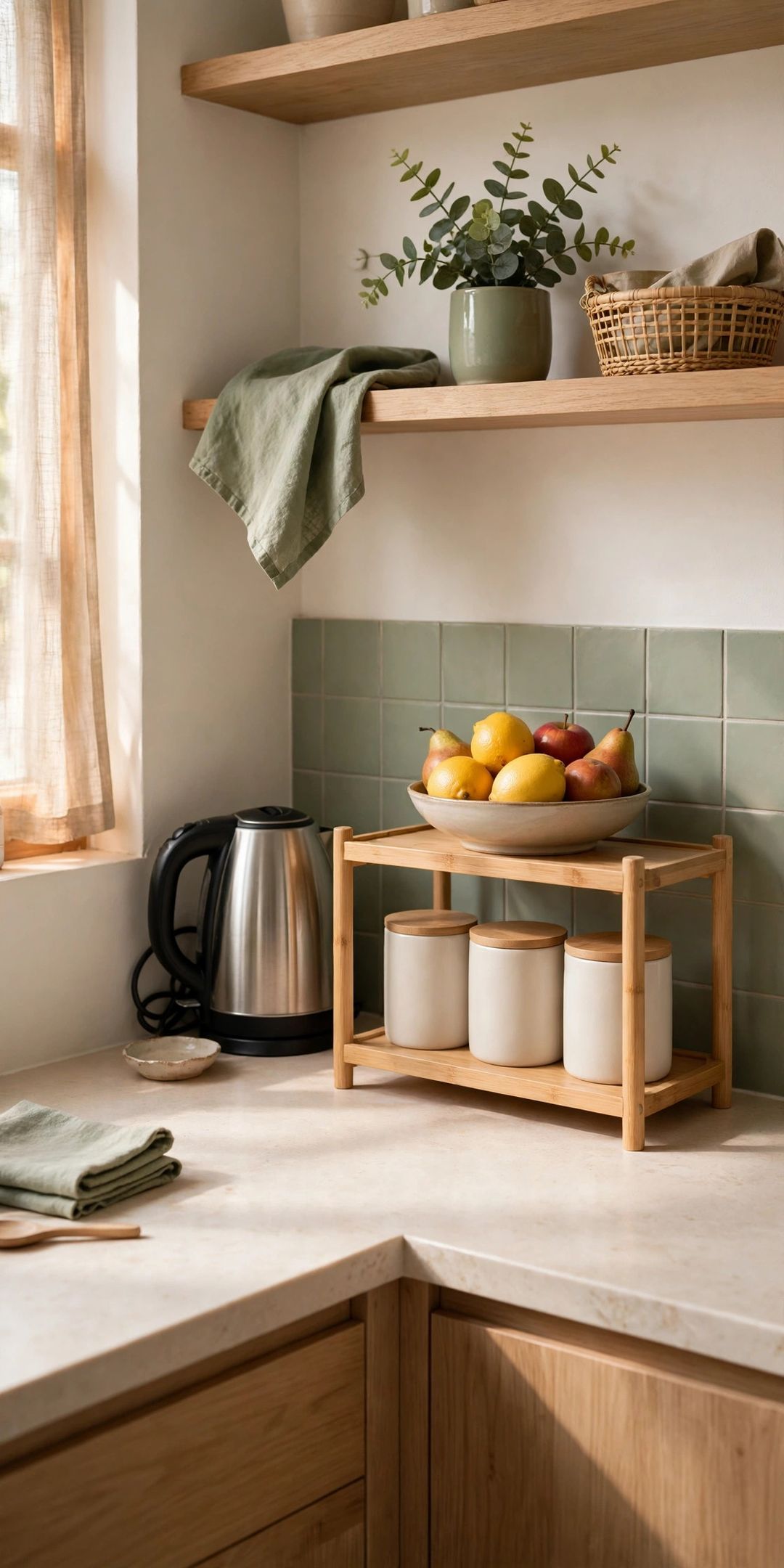 16 Countertop Declutter Ideas: Clear Counters in a Small Kitchen