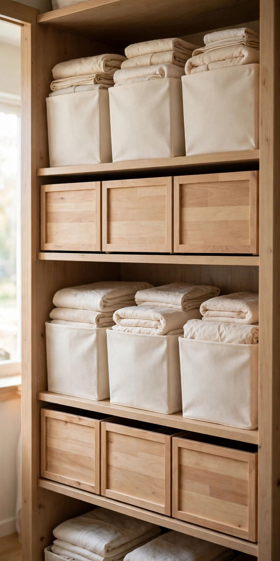 Deep Closet Shelves: 10 Pull-Out & Bin Systems So Nothing Hides