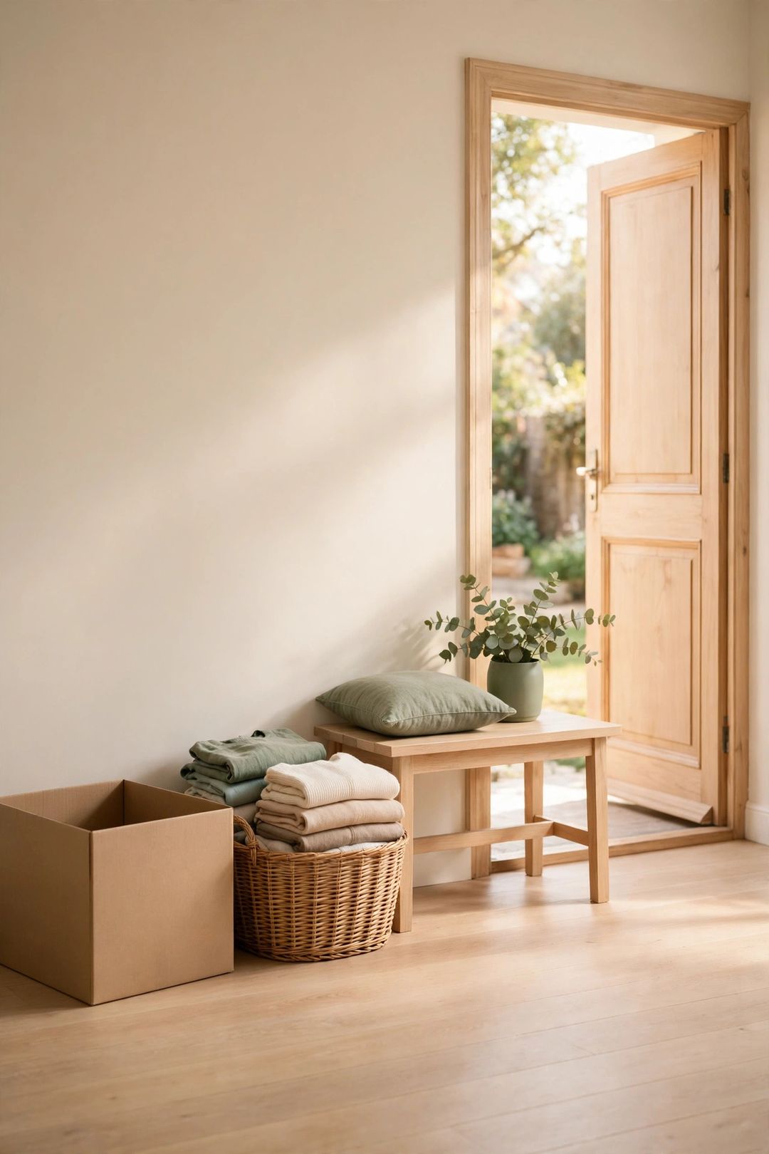 The Donation Station: One Small Corner That Keeps Clutter Moving Out