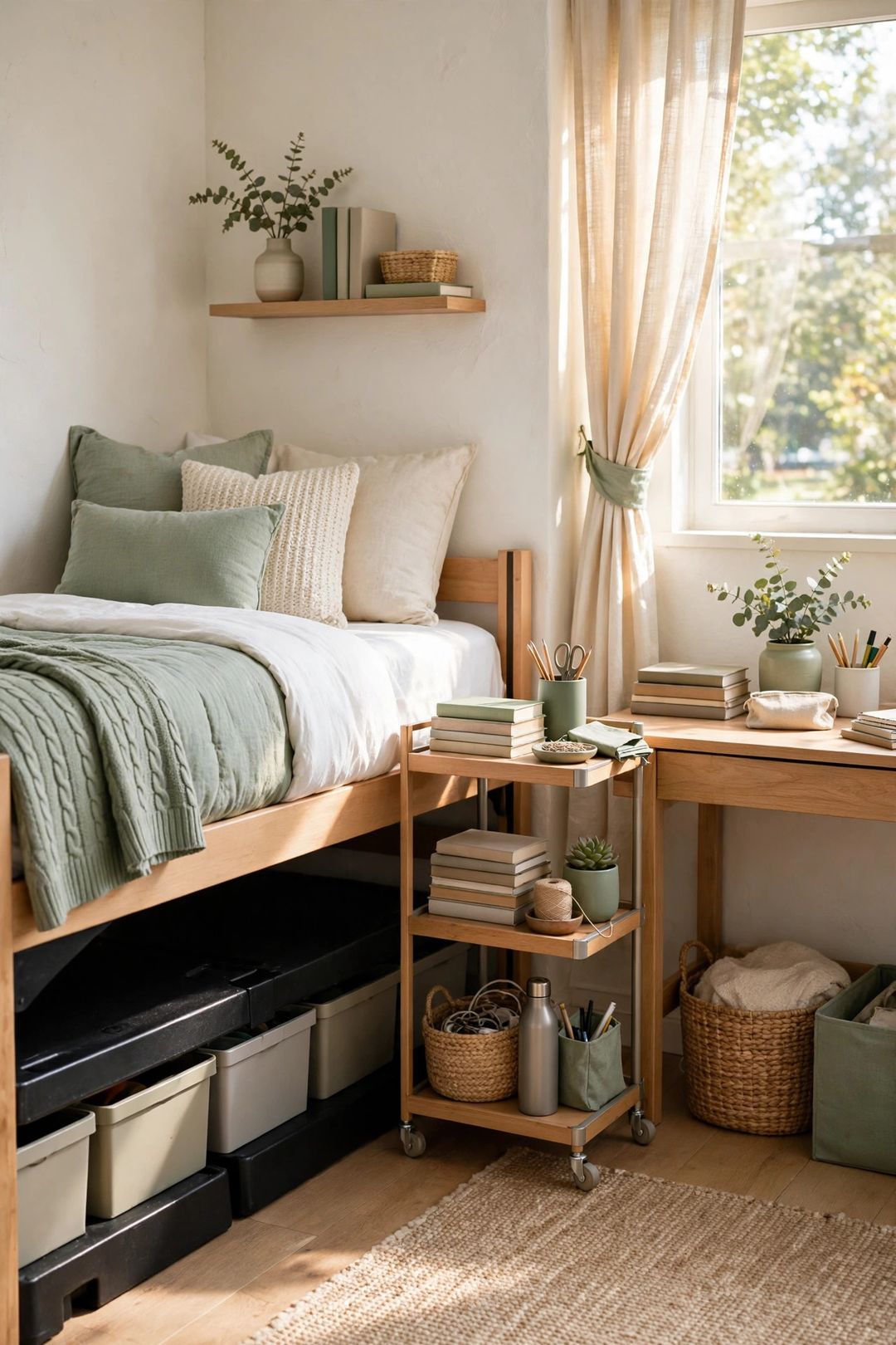 21 Dorm Room Storage Ideas for Rooms Smaller Than Your Kitchen
