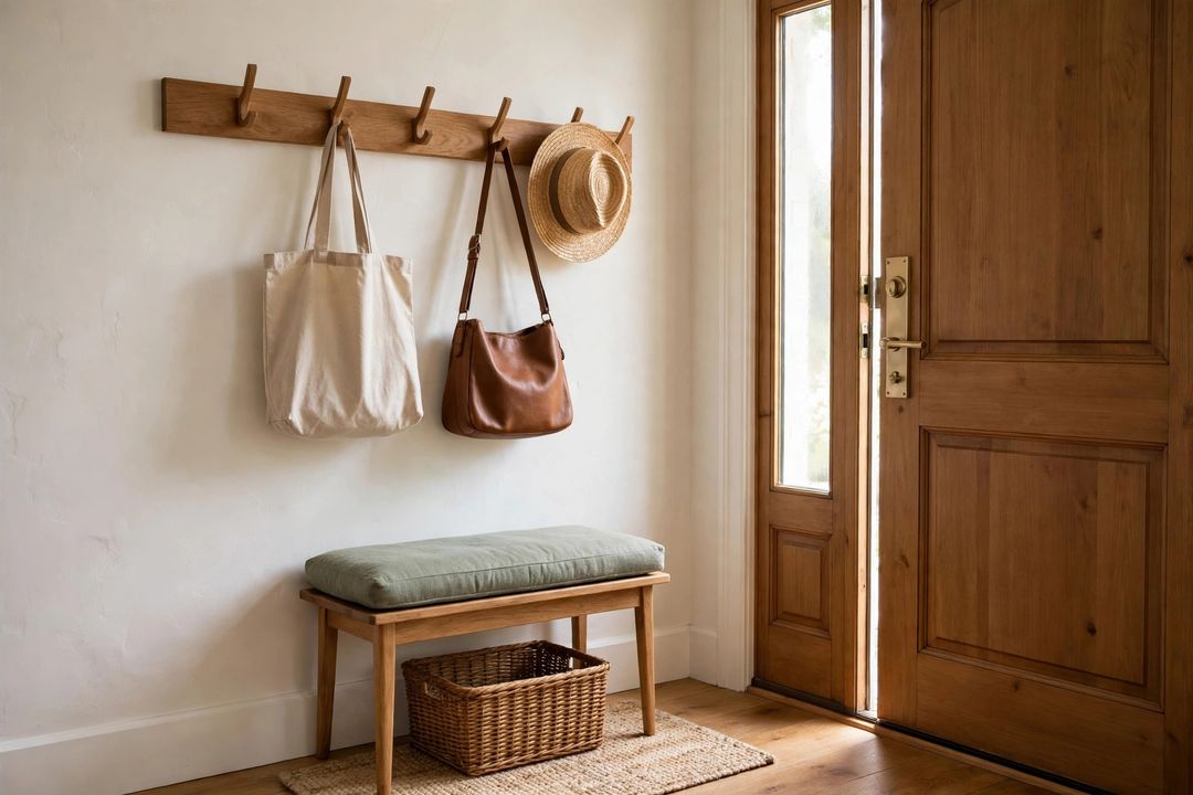 10 Entryway Drop Zone Ideas: One Tray, One Hook, One Basket