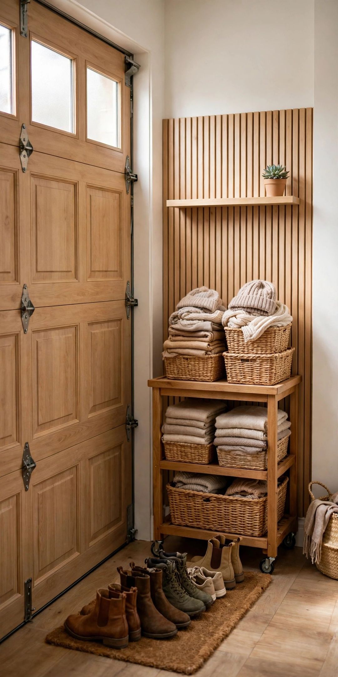 Garage-Entry Drop Zone: 10 Ideas When Your Front Door Is the Garage