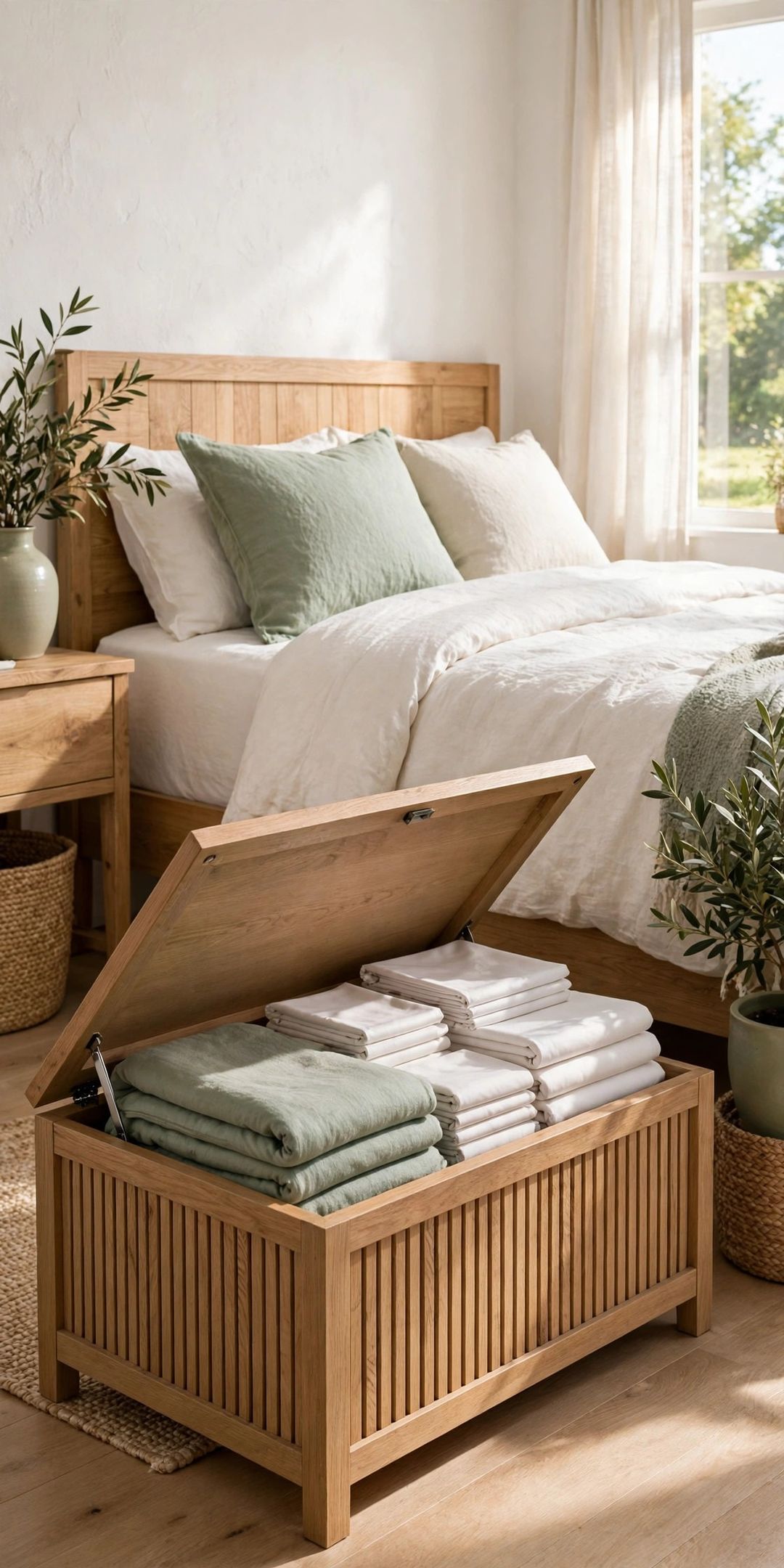 10 Ways to Store Guest Bedding When There's No Linen Closet