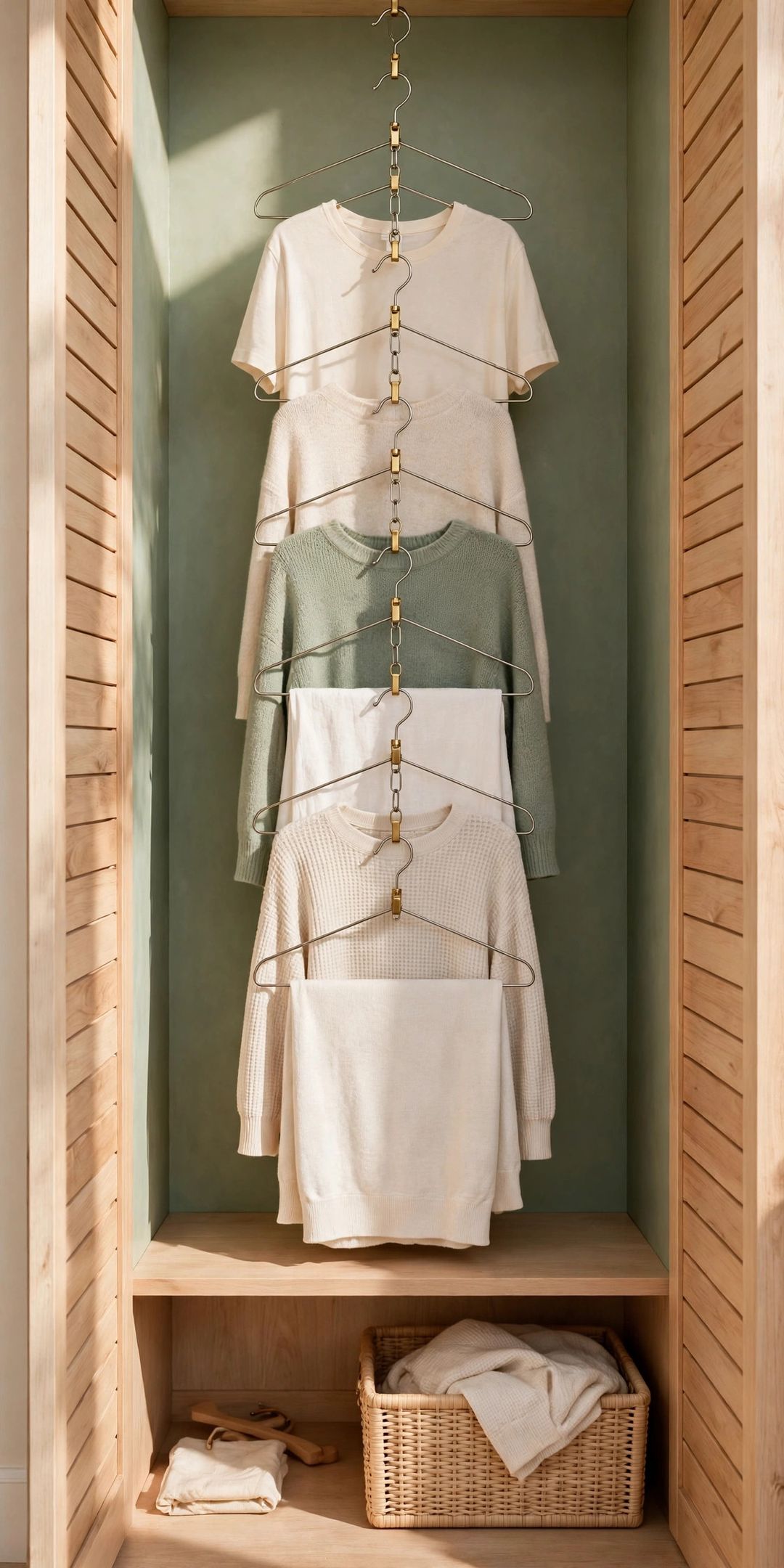 16 Hanger Hacks & Slim Storage Tricks That Double Closet Space