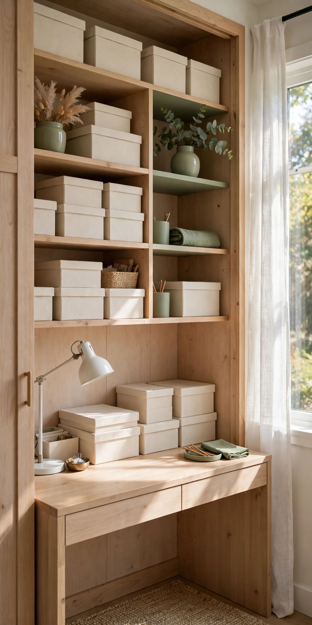 15 Home Office Organization Ideas for Desks in Corners, Closets & Kitchens