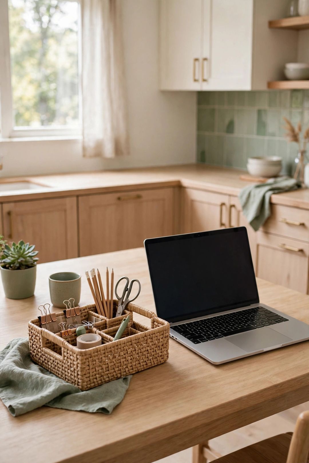 15 Home Office Organization Ideas for Desks in Corners, Closets & Kitchens