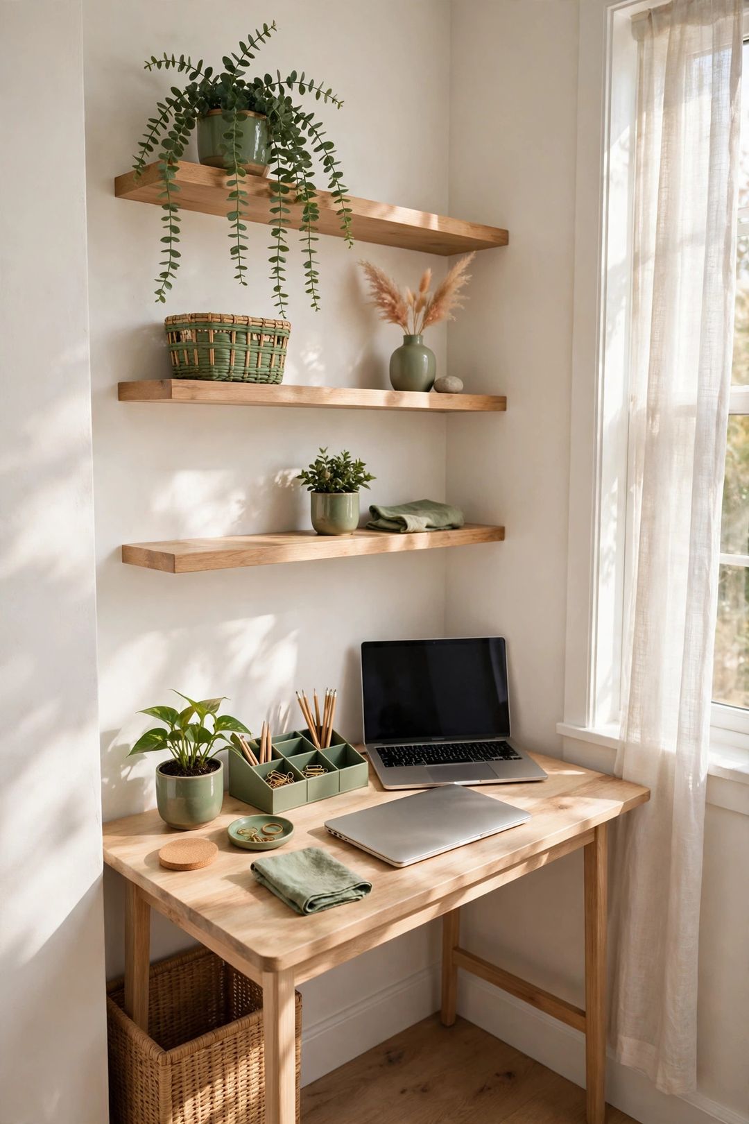 15 Home Office Organization Ideas for Desks in Corners, Closets & Kitchens
