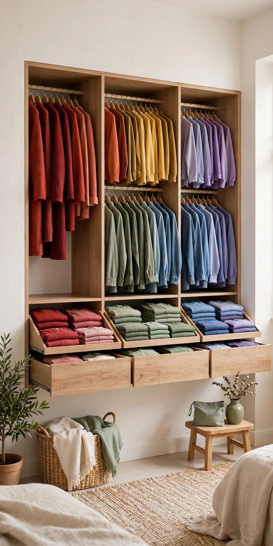 How to Color-Code Your Closet (and Why It Makes Getting Dressed Faster)