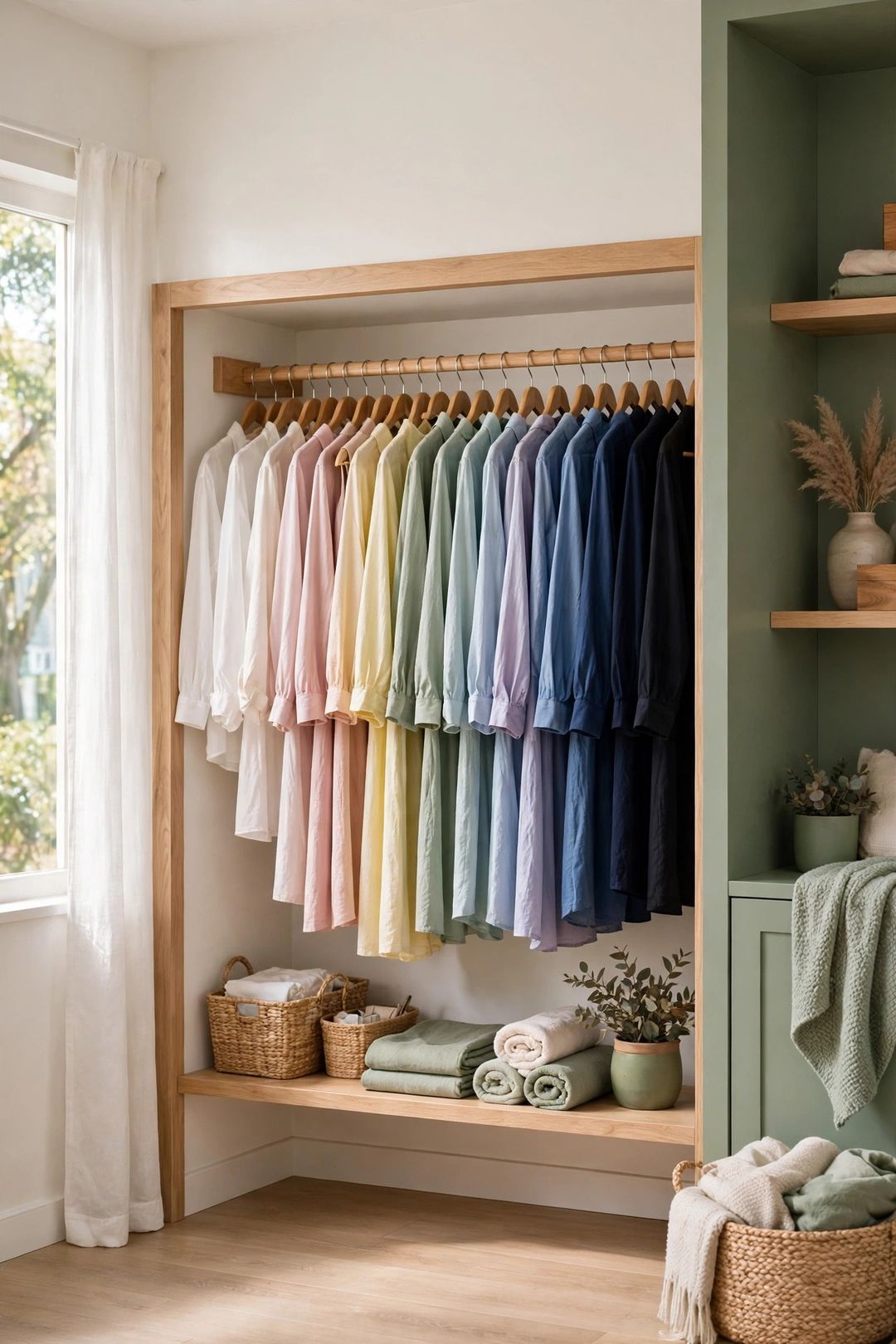 How to Color-Code Your Closet (and Why It Makes Getting Dressed Faster)