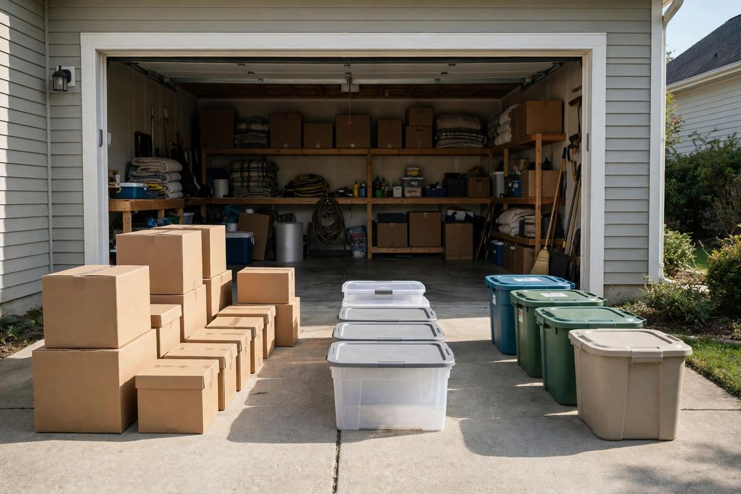 How to Declutter a Garage in One Day (The Driveway Sort Method)