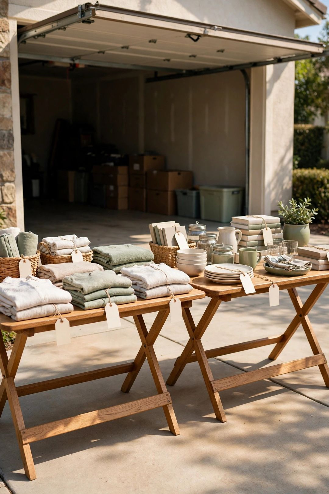 How to Hold a Declutter-First Garage Sale (What to Purge, How to Price, How to Set Up)