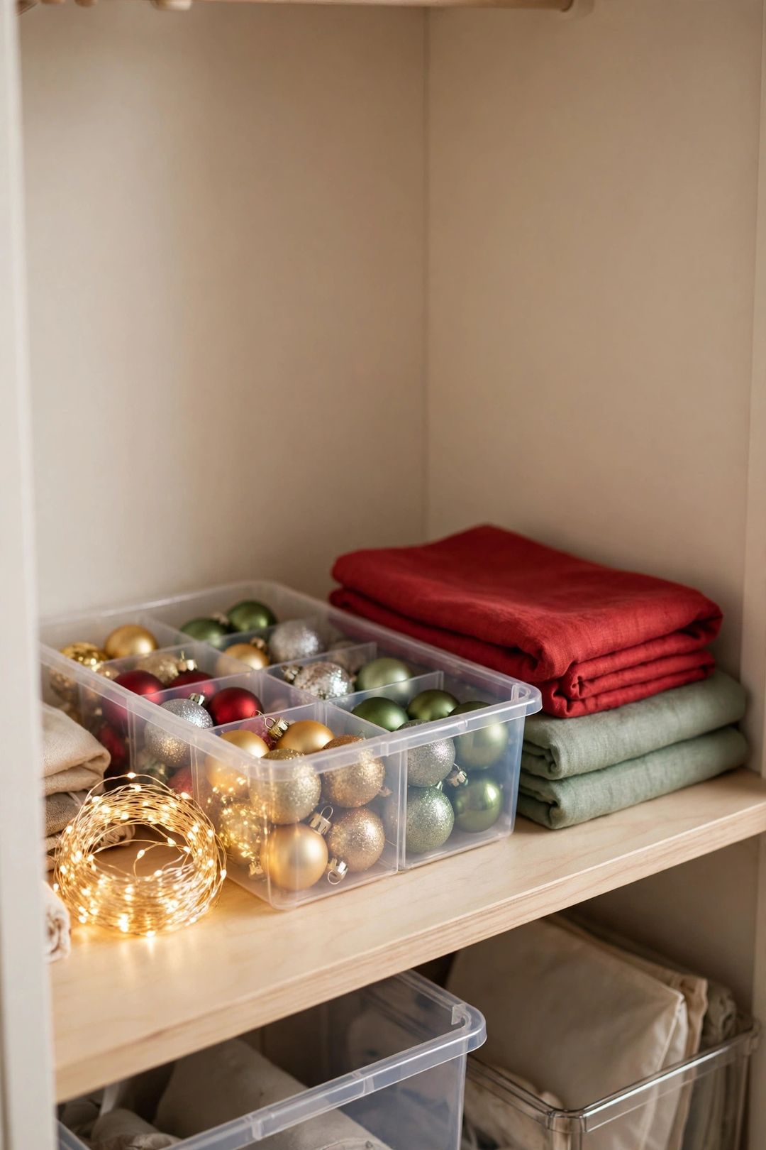 How to Store Christmas Decorations in a Small Space (The Complete Pack-Away System)