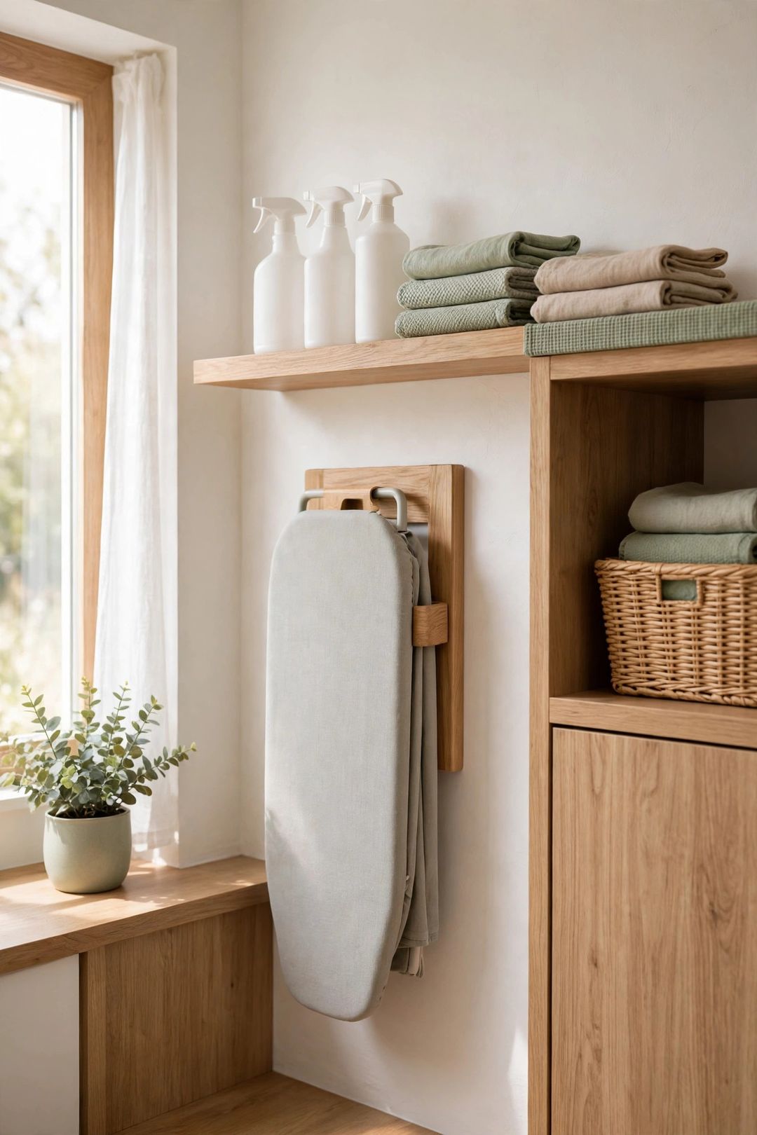 9 Ironing Board Storage Ideas for Homes With No Utility Closet
