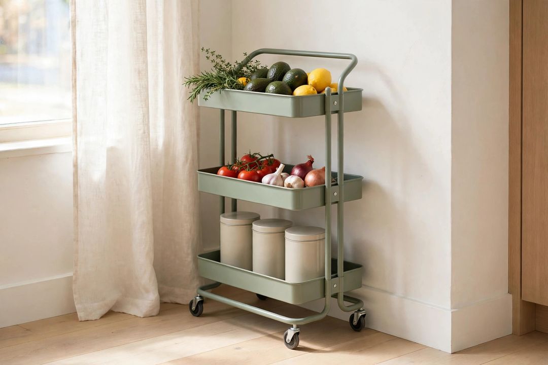 11 Kitchen Cart & Island Ideas That Add Storage Without a Remodel