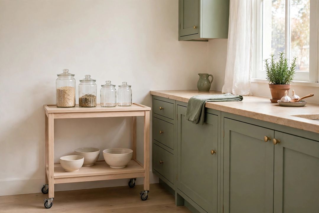 11 Kitchen Cart & Island Ideas That Add Storage Without a Remodel