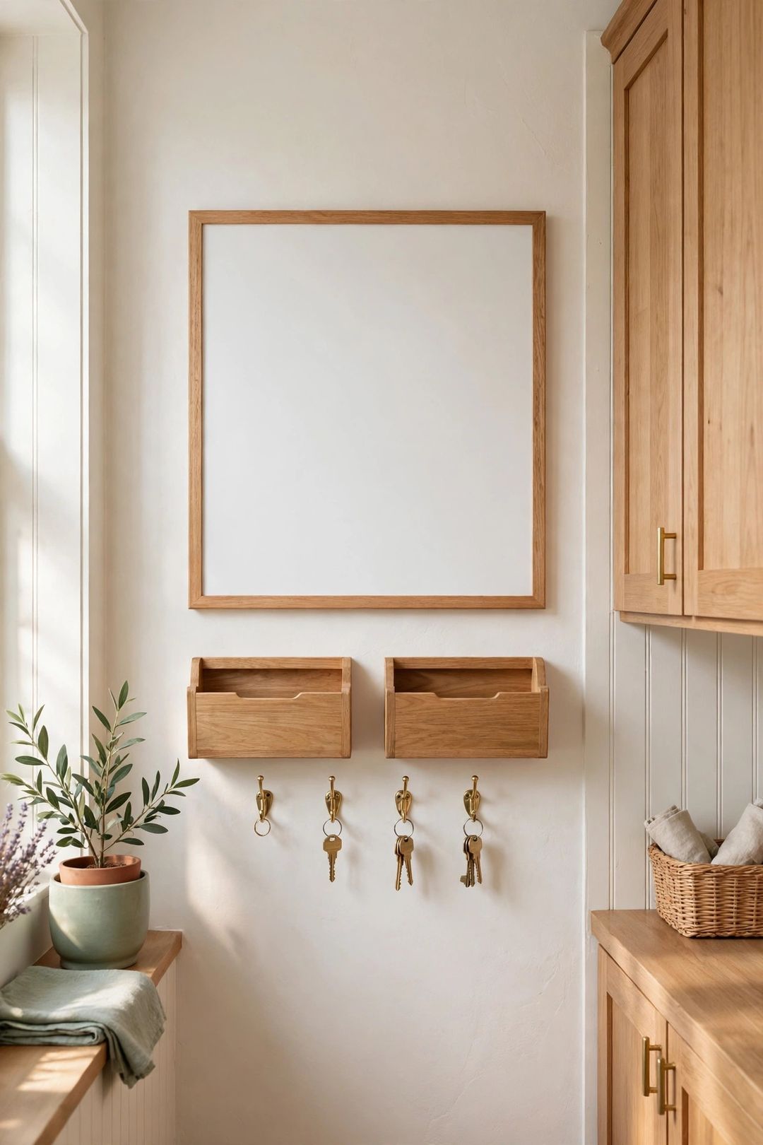 10 Kitchen Command Center Ideas for the Wall You Stare at Anyway