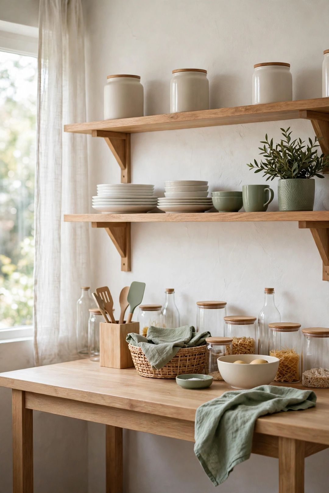 No Drawers? 13 Kitchen Storage Ideas That Replace Them