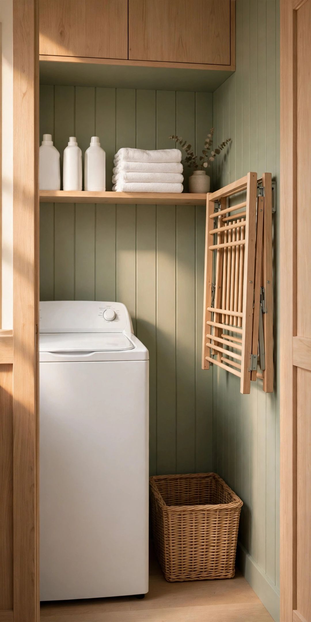 15 Laundry Room Ideas for When Your "Laundry Room" Is a Closet