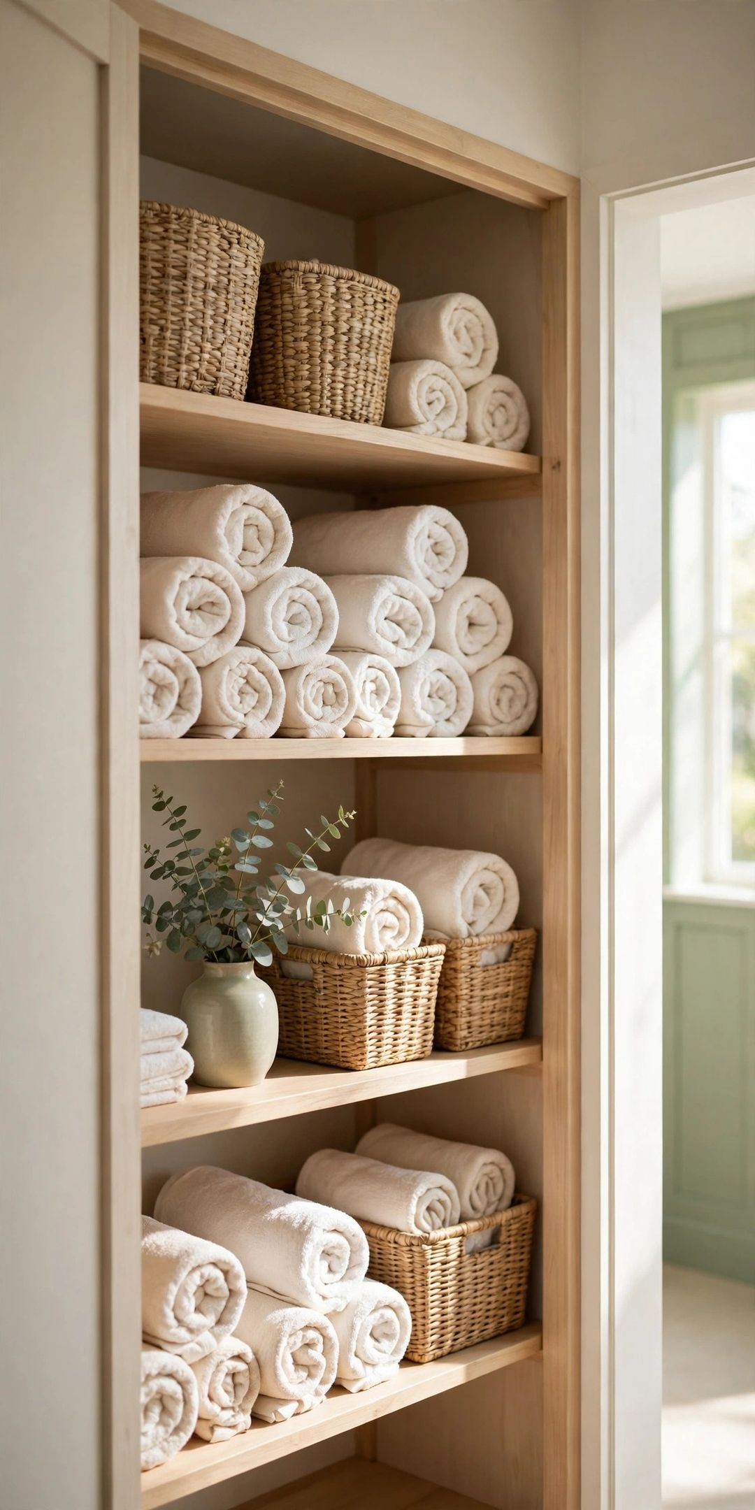 Linen Closet Organization: 13 Ideas Beyond Our Narrow-Hallway Version