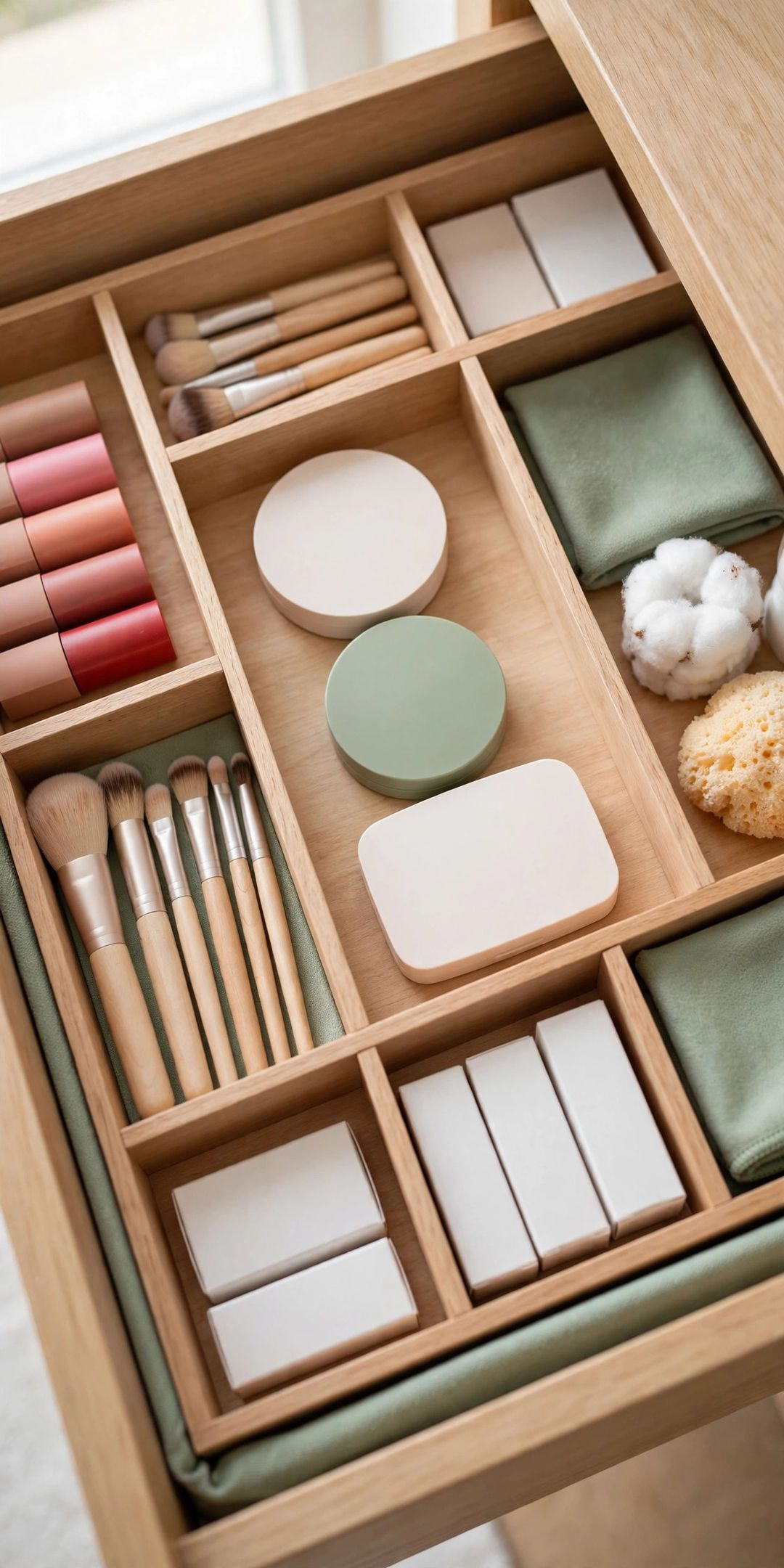 Makeup Organization for Tiny Bathrooms: 12 Drawer & Counter Ideas
