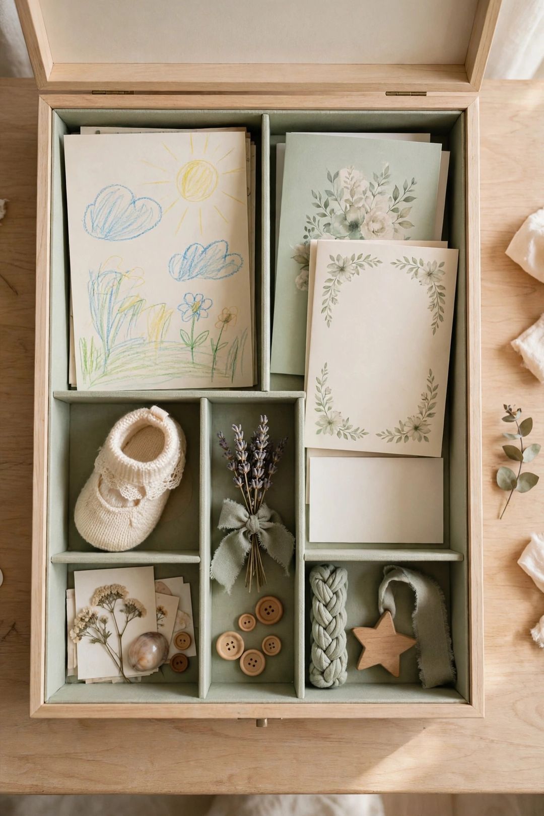 The Memory Box System: One Box Per Person, Zero Guilt Piles