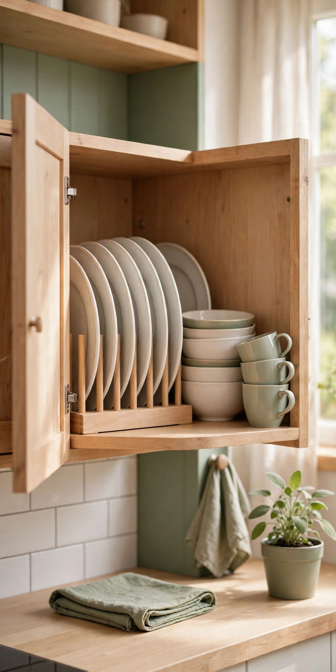 15 Mug, Glass & Dish Storage Ideas for Overflowing Cabinets