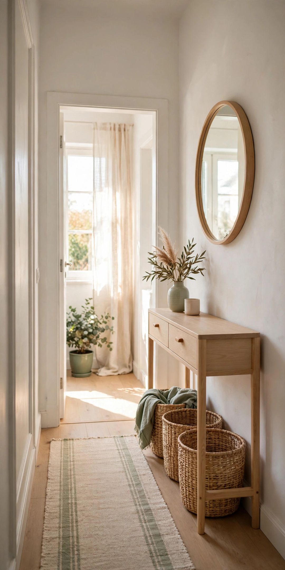21 Narrow Hallway Storage Ideas That Don't Block the Walkway