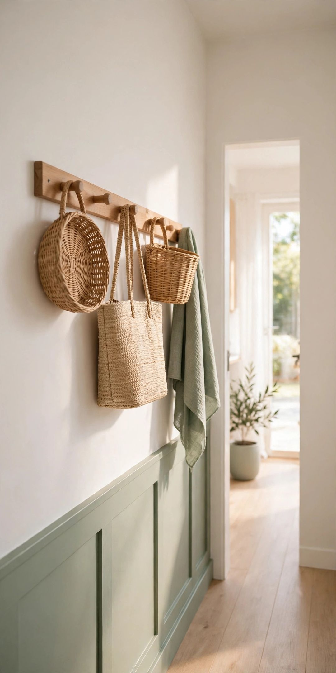 21 Narrow Hallway Storage Ideas That Don't Block the Walkway