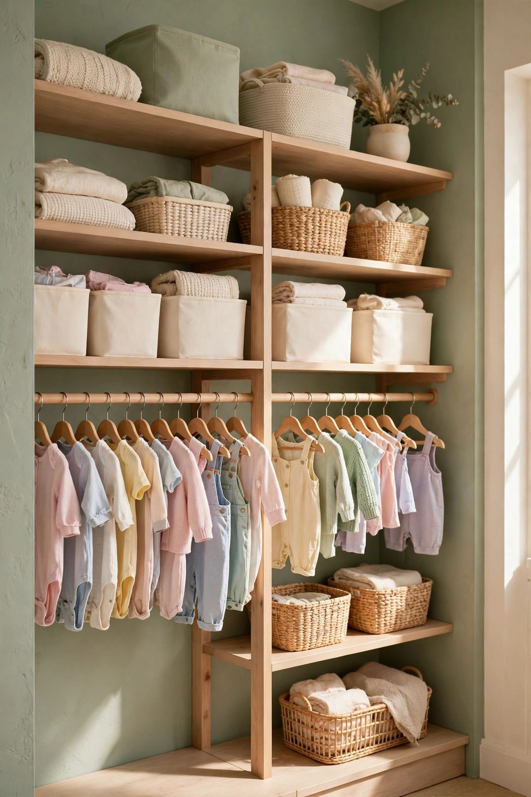 Nursery Closet Organization: 15 Ideas for Tiny Clothes and Big Gear